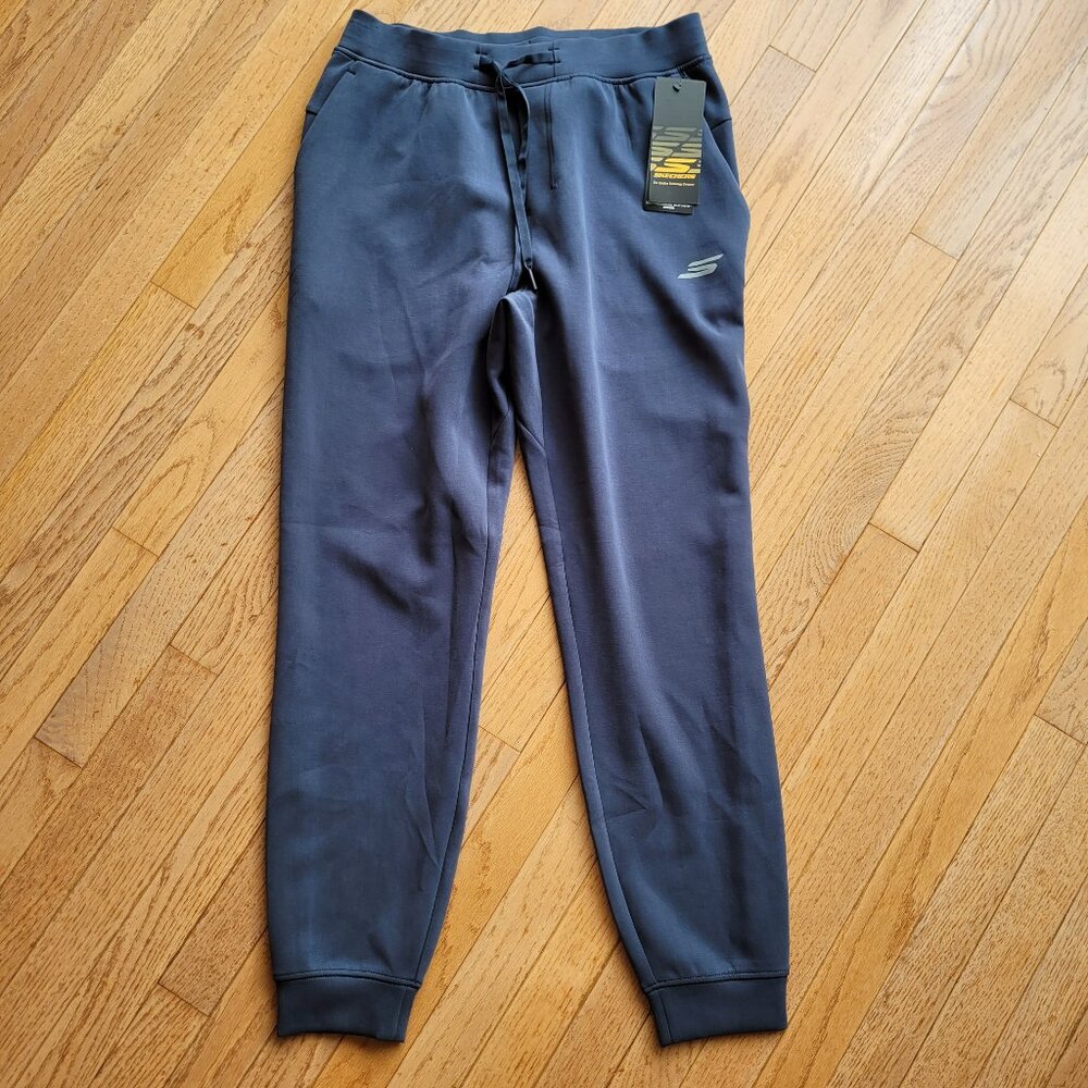 NWT Skechers Skech Cloud Elevate jogger Blue Men's size Medium